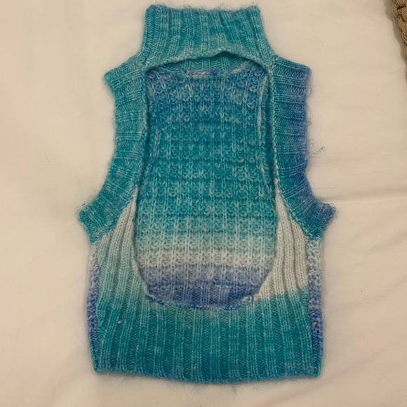 For Love And Lemons Rosa Sweater Crop Top - Size Extra Small - Picture 4 of 5